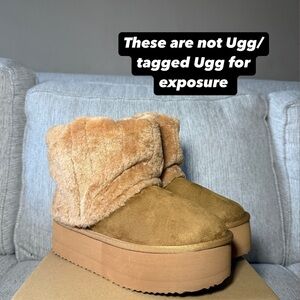 Ugg Sherpa Corduroy Boots lookalike!